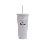 22 Oz Custom Tumbler With Lid And Straw