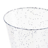 20Pc Silver Glitter Plastic Cups