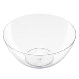 13.25-Inch Clear Plastic Large Round Bowl