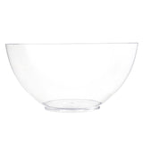 13.25-Inch Clear Plastic Large Round Bowl