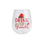 Christmas Can Be Customized Logo Big Belly Plastic Cups