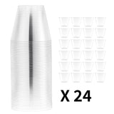 Custom 24pc Reusable Plastic Cups Set