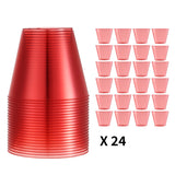 Custom 24pc Reusable Plastic Cups Set