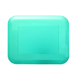 Customizable 10pc Plastic Square Tray Plate Set