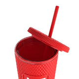 Christmas Theme 22oz Studded Tumbler With Lid And Straw