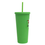 Christmas Theme 22oz Studded Tumbler With Lid And Straw