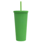 Christmas Theme 22oz Studded Tumbler With Lid And Straw