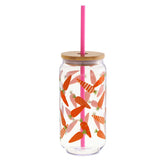 20oz Customized Pattern Plastic Tumbler With Lids And Straws(Radishes)