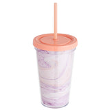 Designer Plastic Cups With Lids And Straws Mother'S Day Tumbler Gift Set